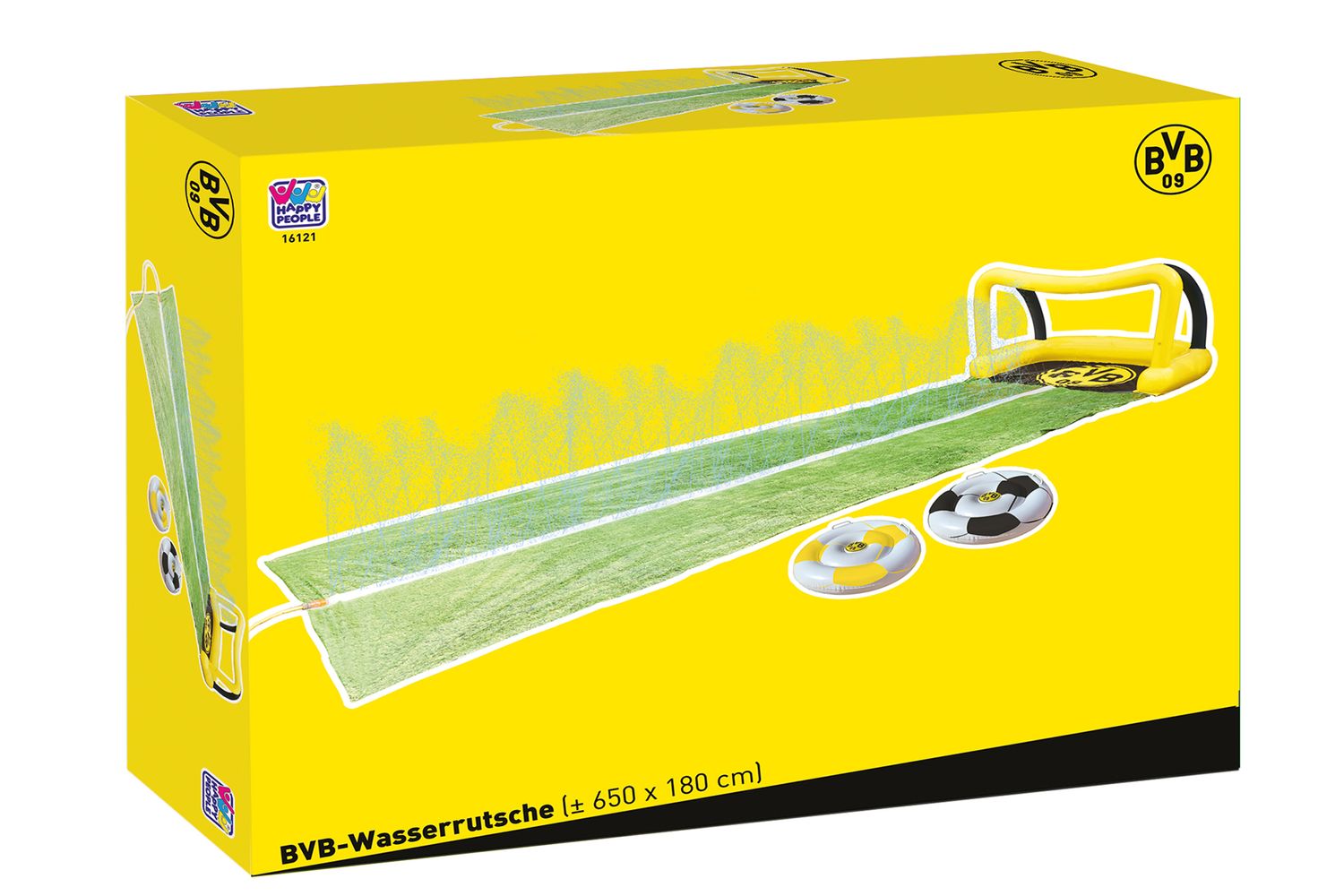 Wehncke BVB Wasserrutsche mit 2 Boards 