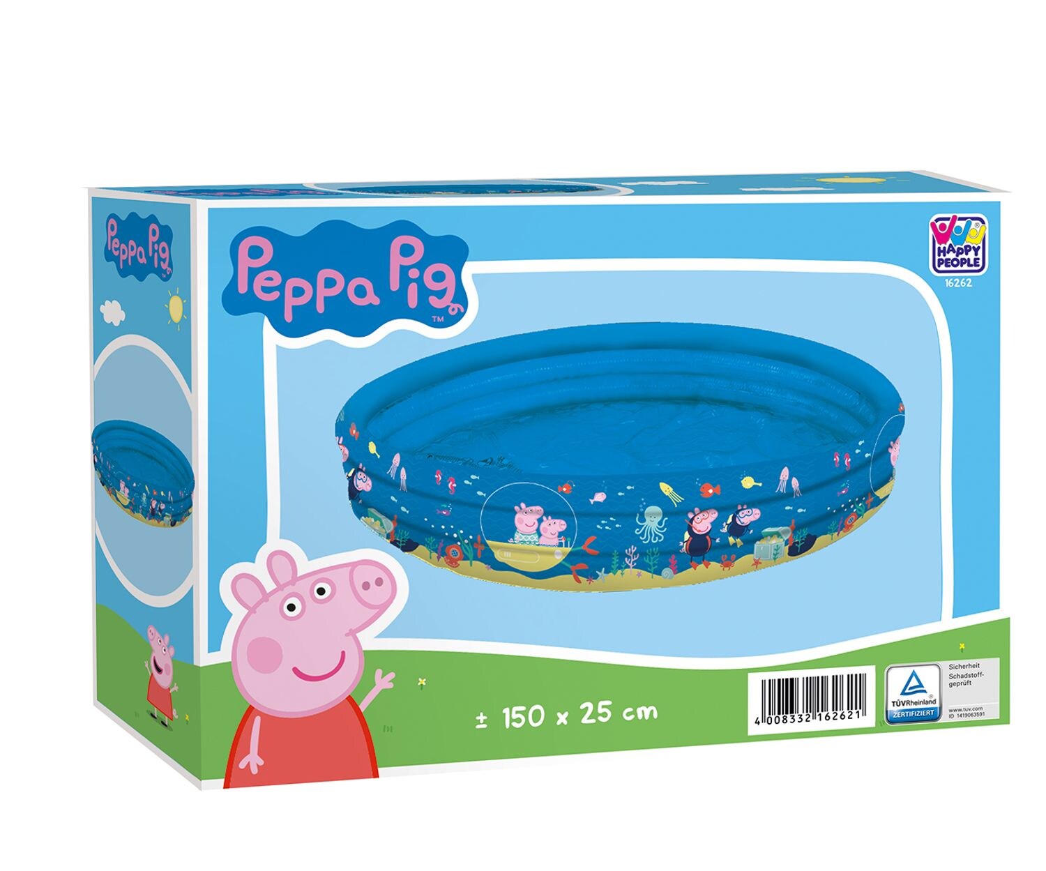 Wehncke Peppa Pig 3-Ring-Pool