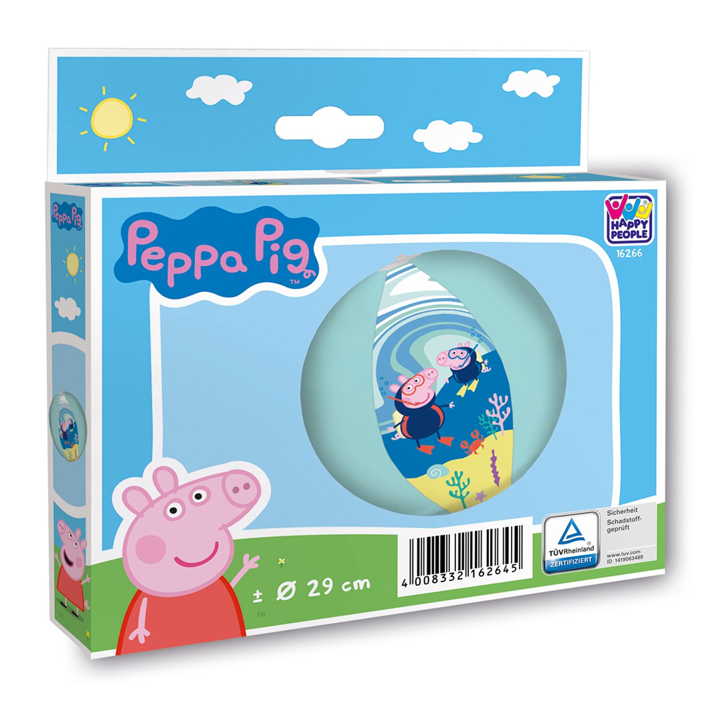 Wehncke Peppa Pig Strandball 