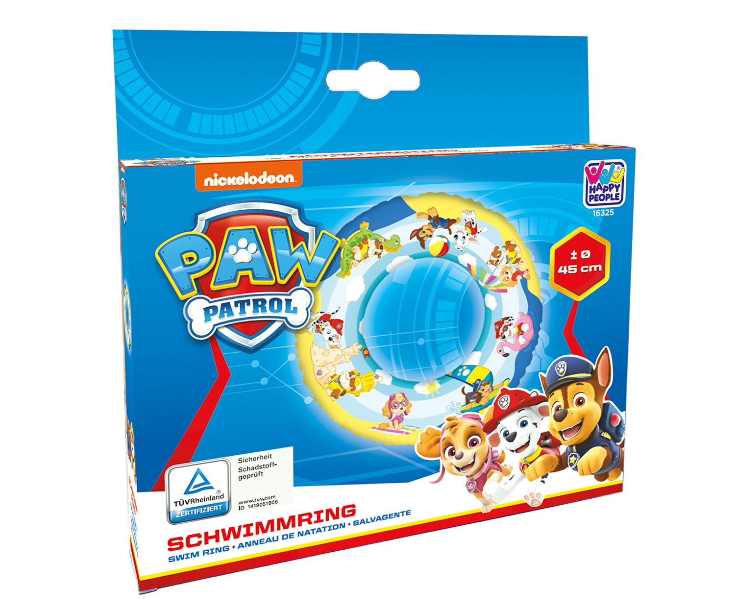 Wehncke Paw Patrol Schwimmring 