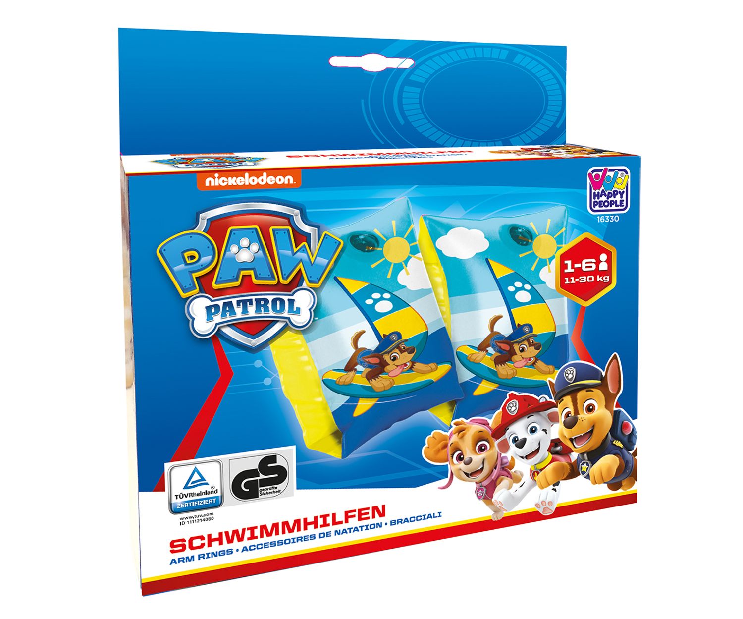 Wehncke Paw Patrol Schwimmhilfen f&uuml;r Kinder 