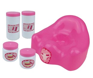 Happy People Puppen-Nachttopf mit Zubehör 