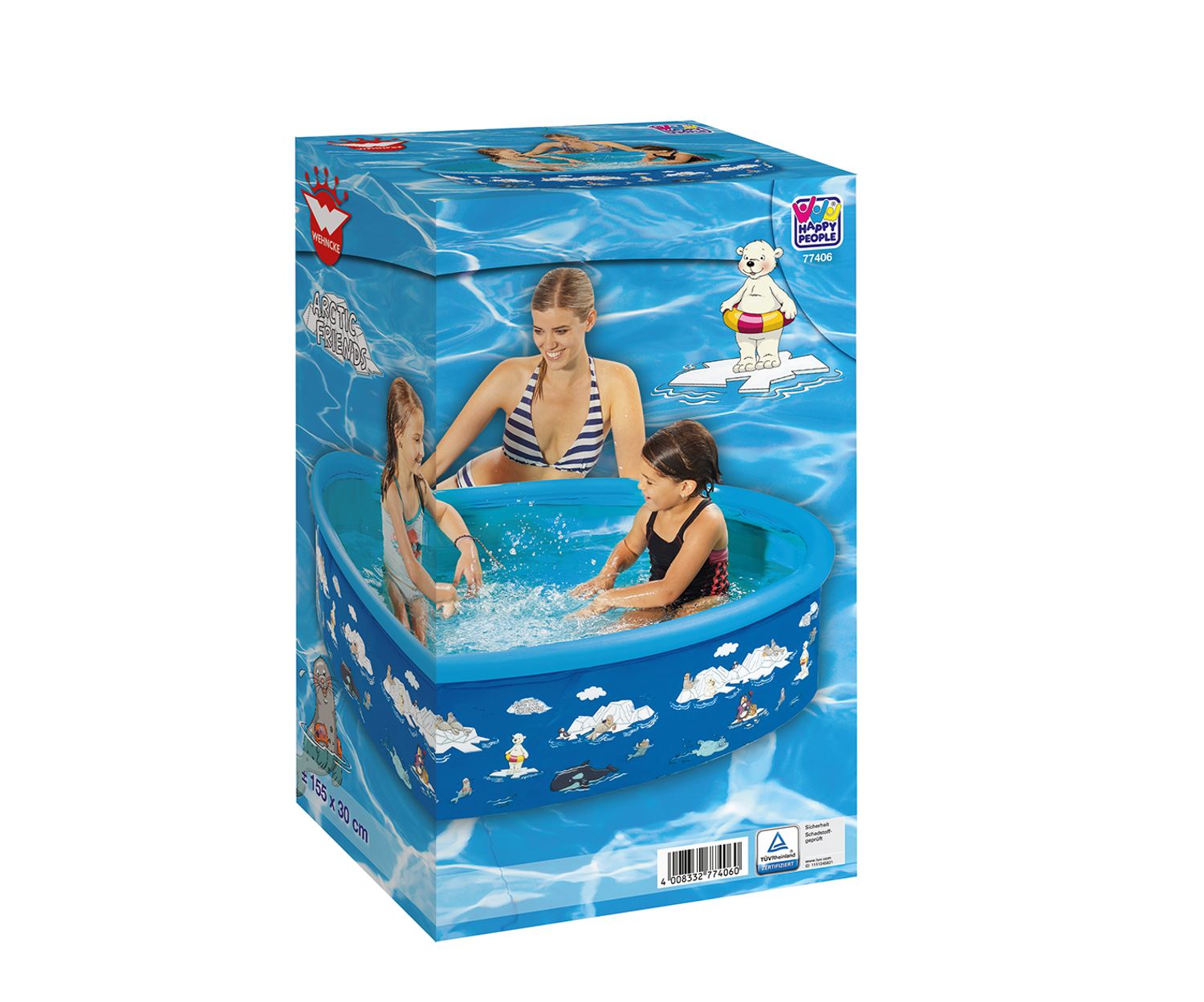 Wehncke Arctic Friends Fix-Planschbecken 