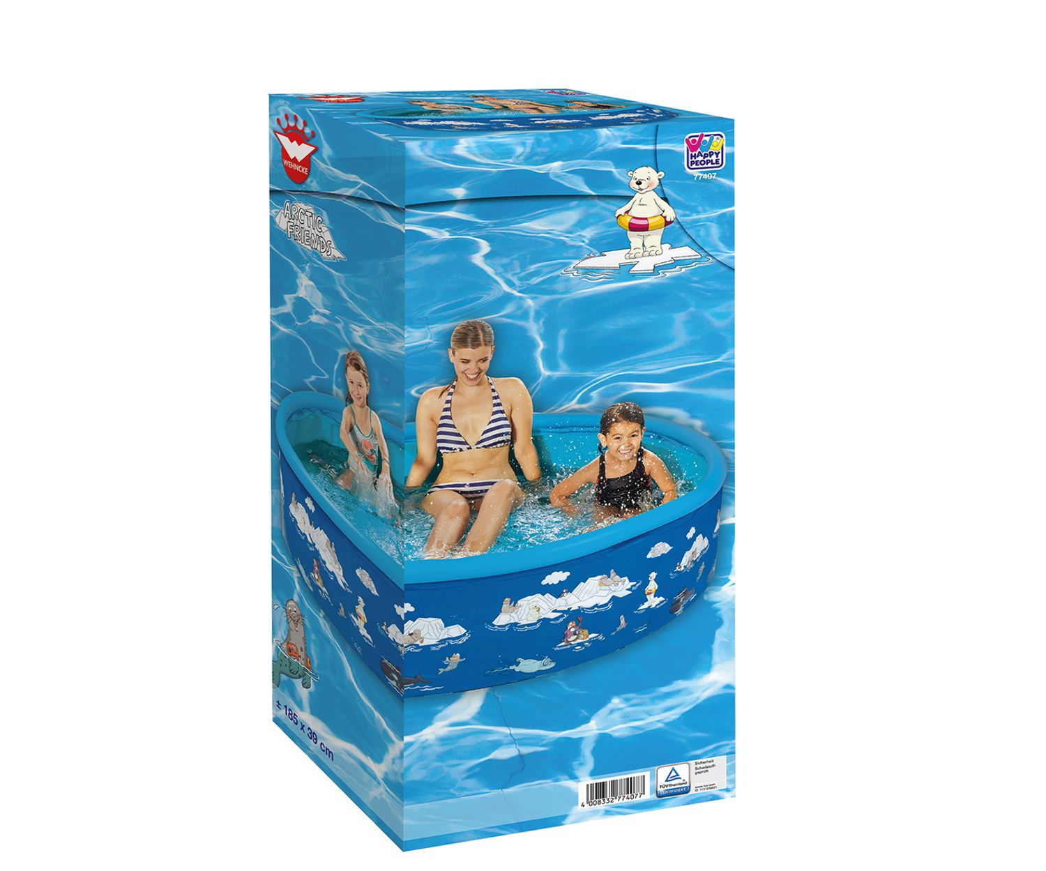 Wehncke Arctic Friends Fix-Planschbecken 
