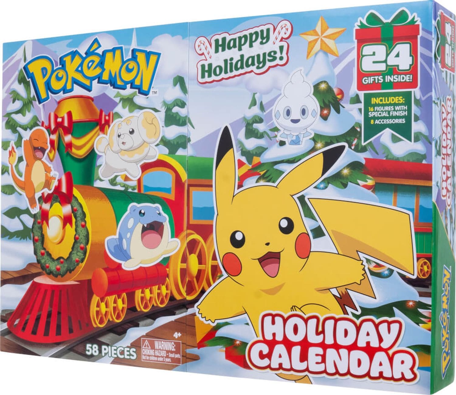 Jazwares Adventskalender Pok&eacute;mon Happy Holidays 