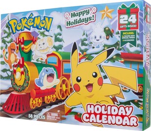 Jazwares Adventskalender Pokémon Happy Holidays 