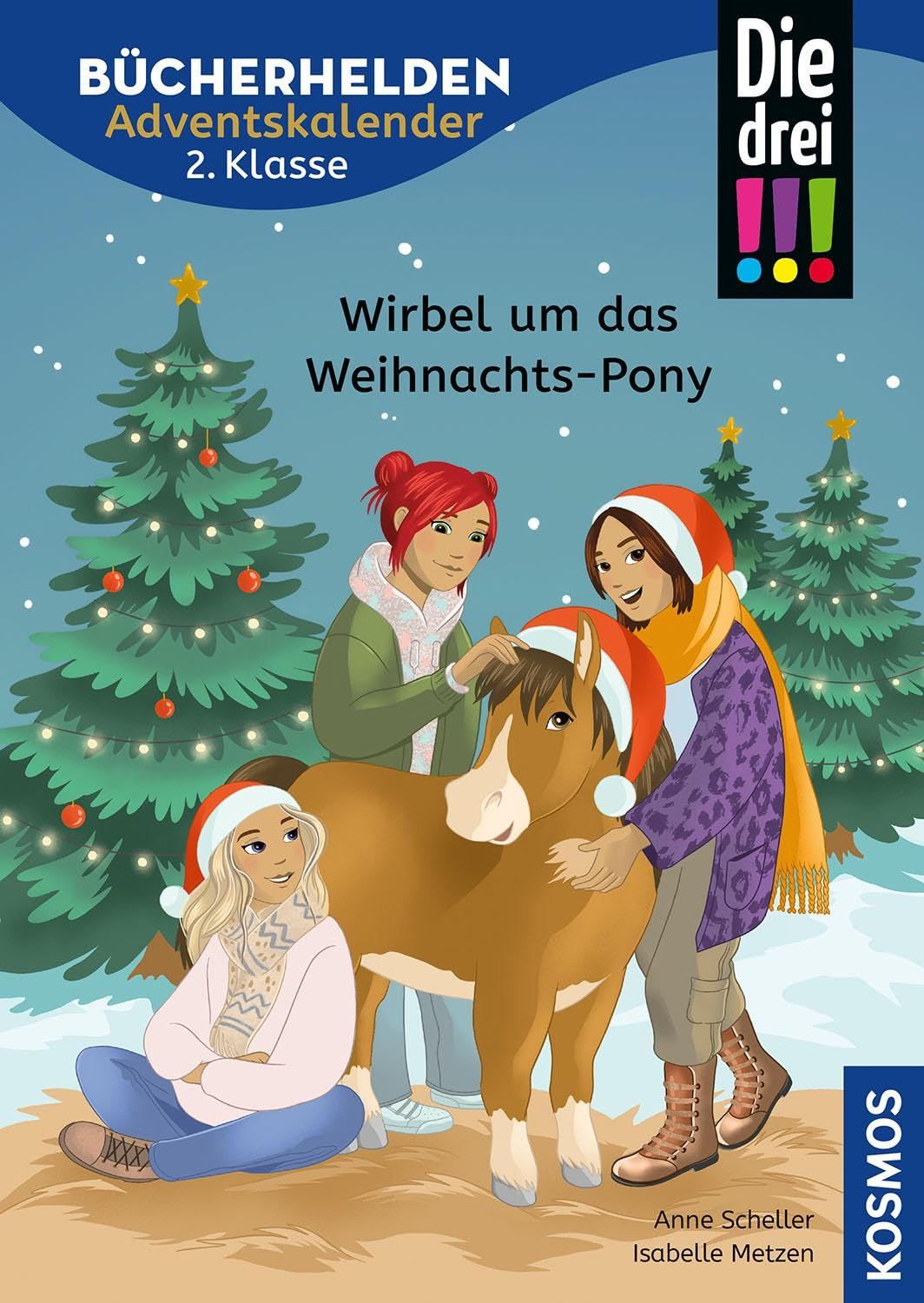 Kosmos Die drei !!! Wirbel um das Weihnachts-Pony Adventskalender 