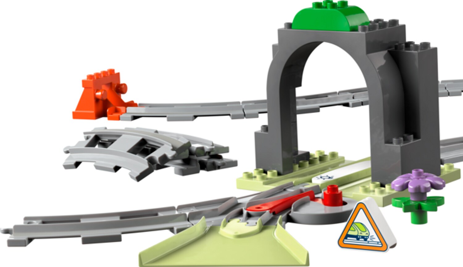 Duplo&reg; DUPLO&reg; Eisenbahntunnel und Schienen &ndash; Erweiterungsset 