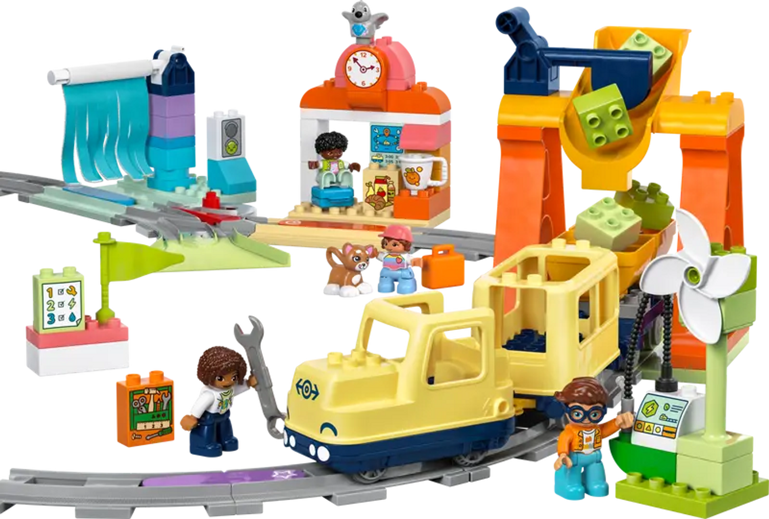 LEGO® Große interaktive Eisenbahn