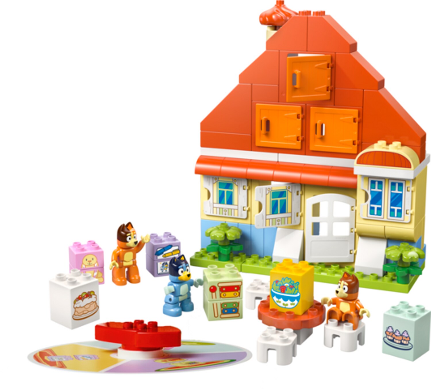 LEGO® Blueys Familienhaus mit Memory-Spiel