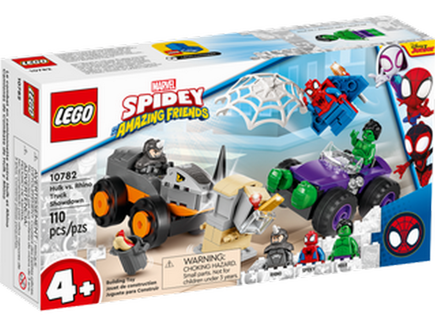 LEGO&reg; Spidey und Seine Super-Freunde Hulks und Rhinos Truck-Duell 