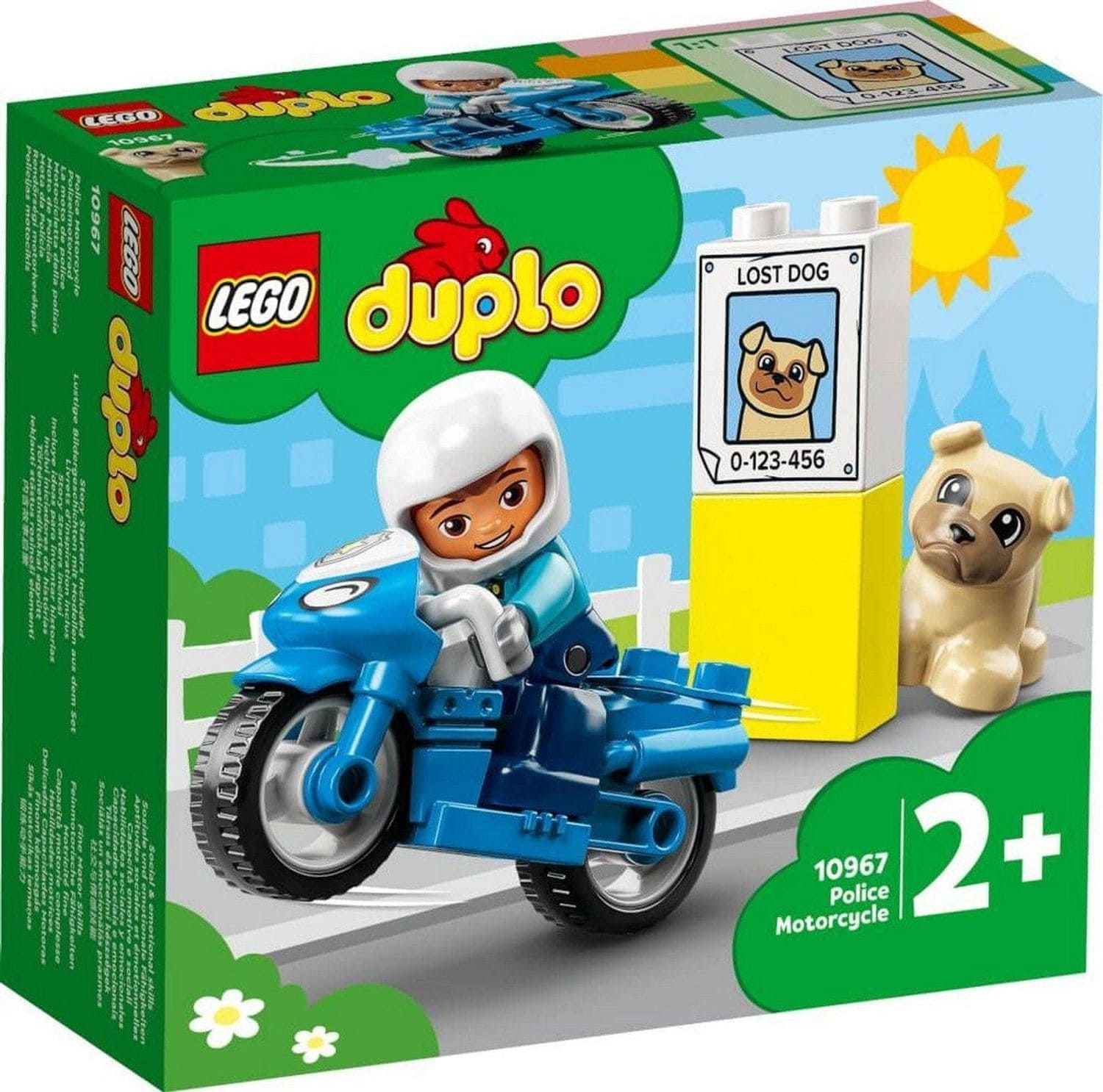 Duplo&reg; DUPLO&reg; Polizeimotorrad 