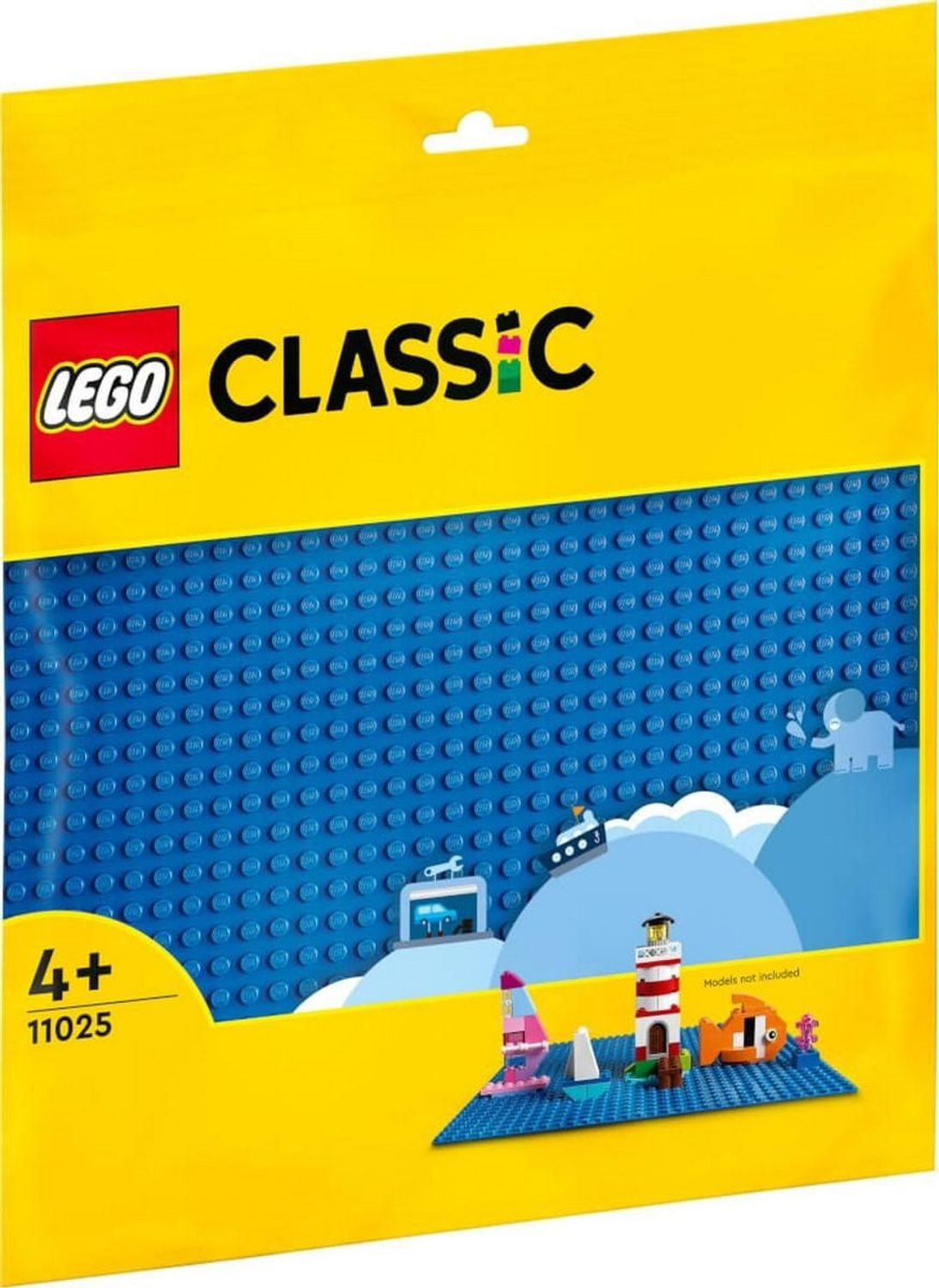 LEGO&reg; Classic Blaue Bauplatte 