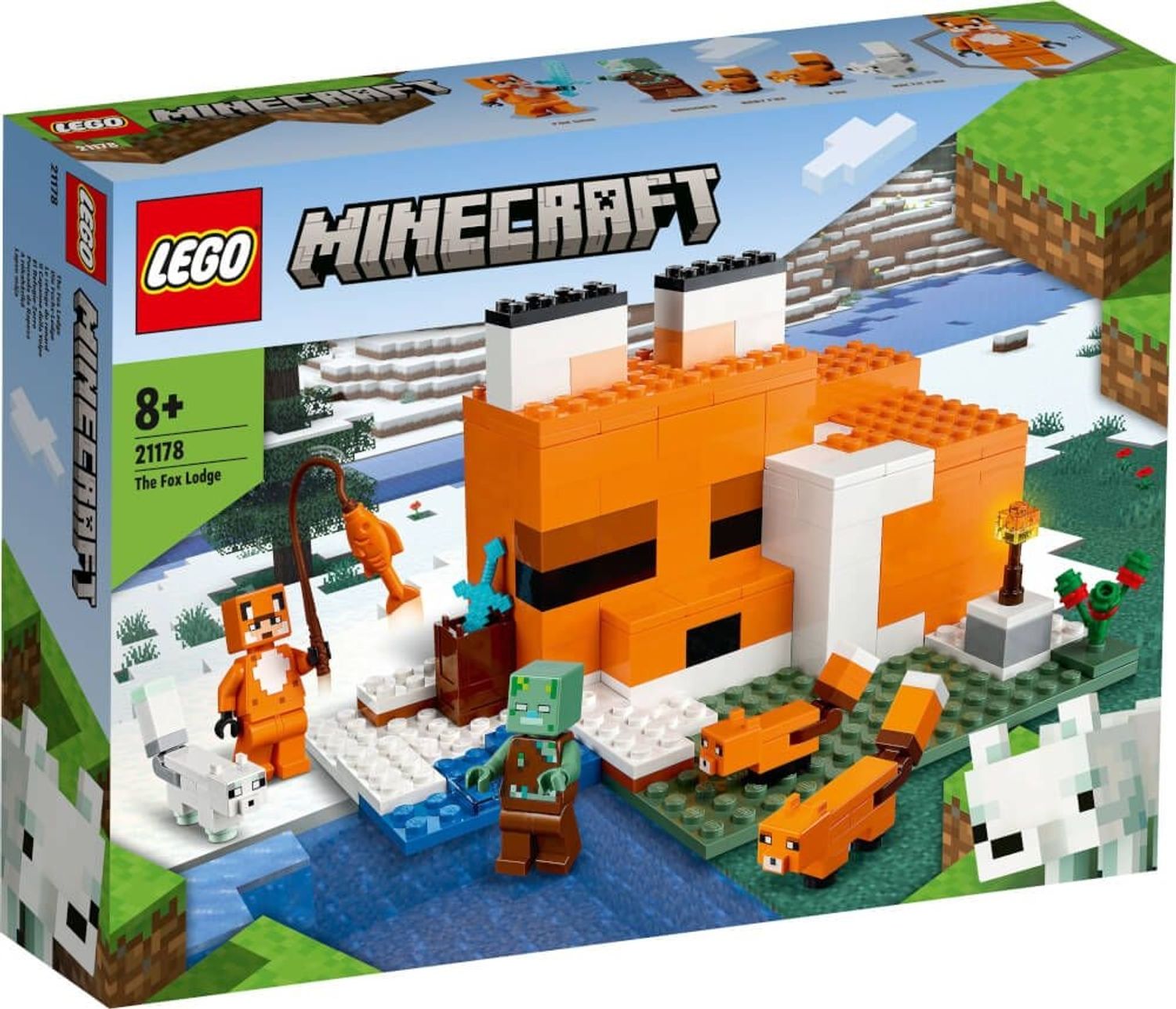 LEGO&reg; Minecraft&trade; Die Fuchs-Lodge 