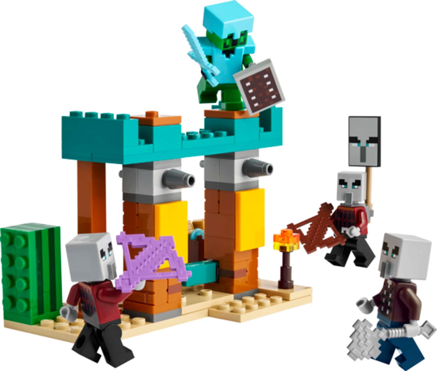 LEGO&reg; Minecraft&trade; Die Illager-W&uuml;stenpatrouille 