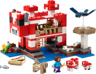 LEGO® Minecraft™ Das Pilzkuh-Haus 
