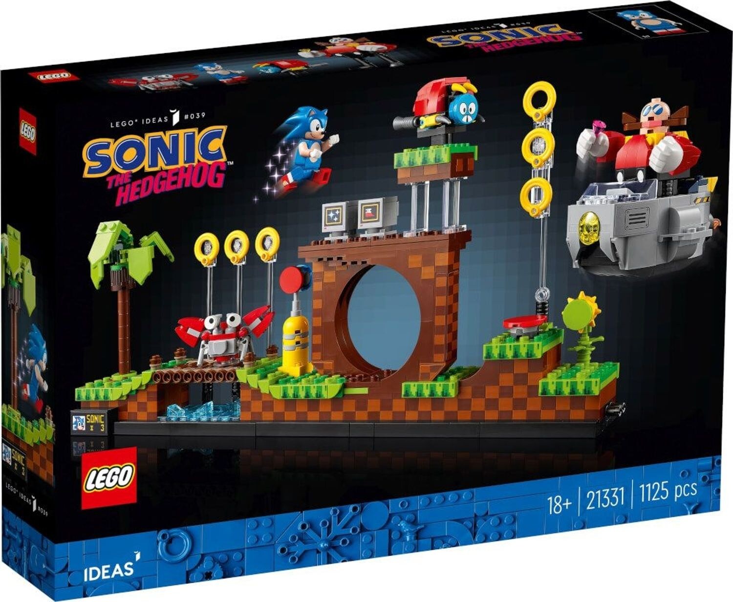LEGO® Icons Sonic the Hedgehog™ – Green Hill Zone