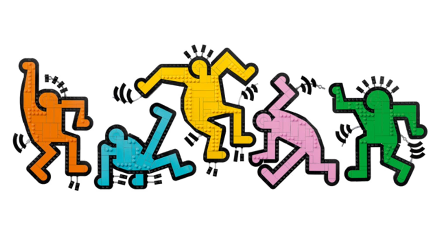 LEGO&reg; ART Keith Haring &ndash; Tanzende Figuren 