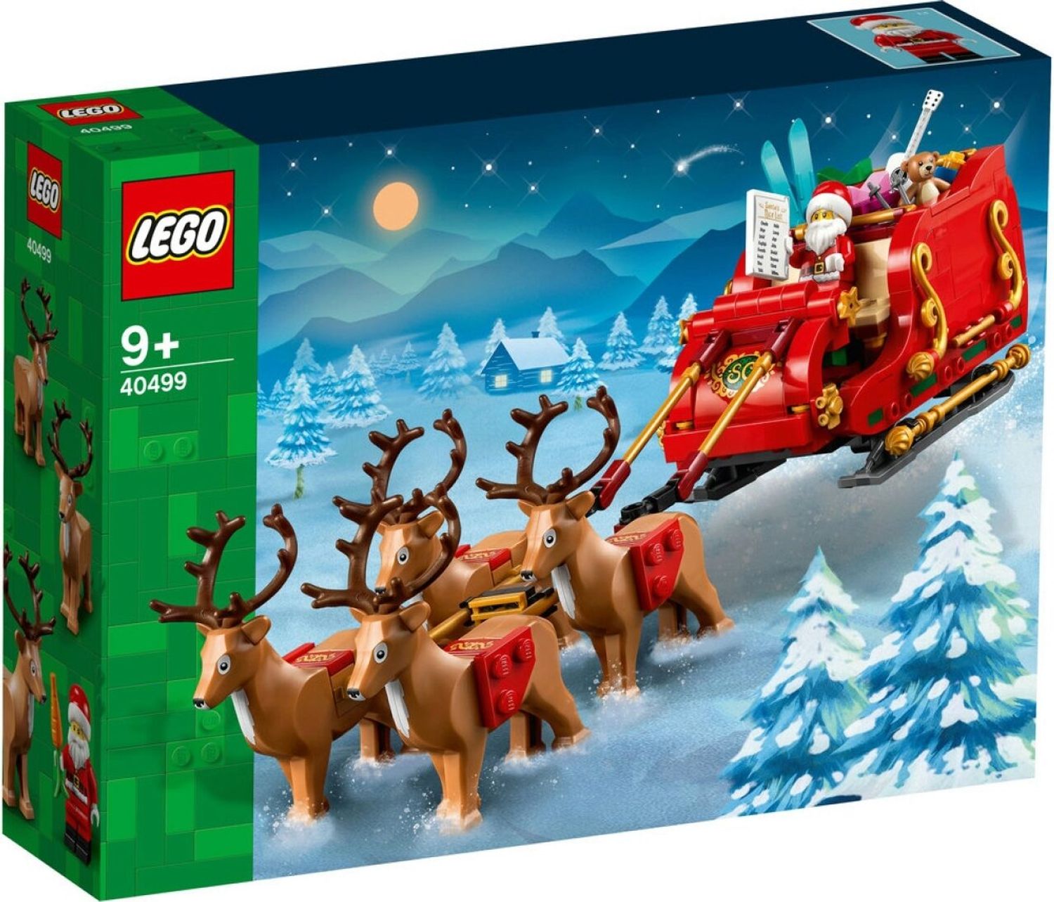 LEGO&reg; Iconic Schlitten des Weihnachtsmanns 