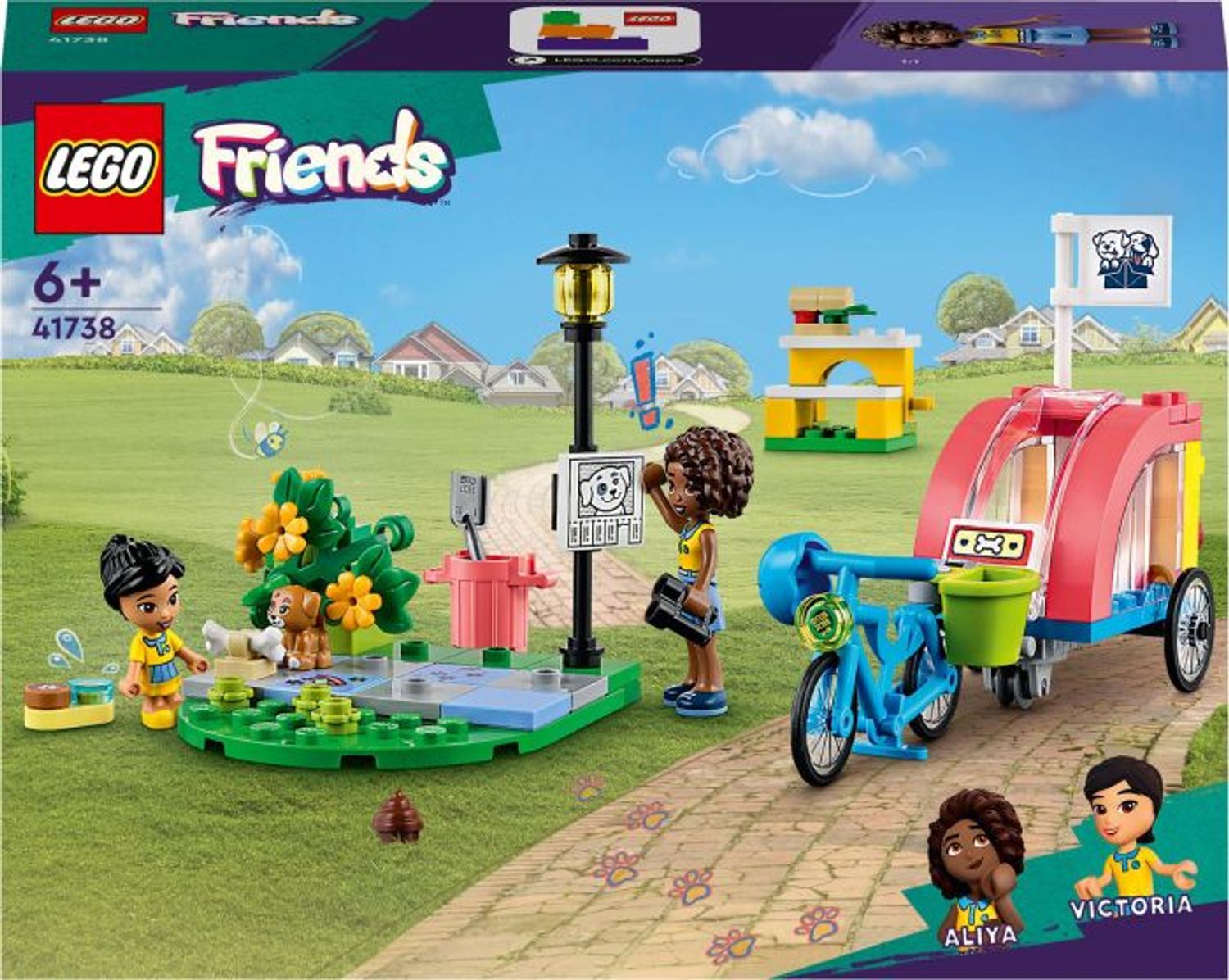 LEGO&reg; Friends Hunderettungsfahrrad 