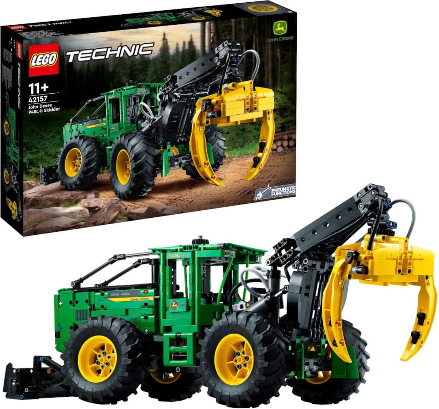LEGO&reg; Technic John Deere 948L-II Skidder 