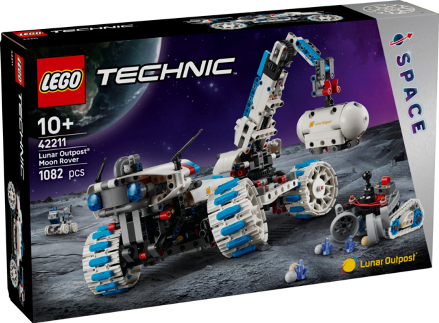 LEGO&reg; Technic Lunar Outpost&trade; Mondrover-Raumfahrzeug 
