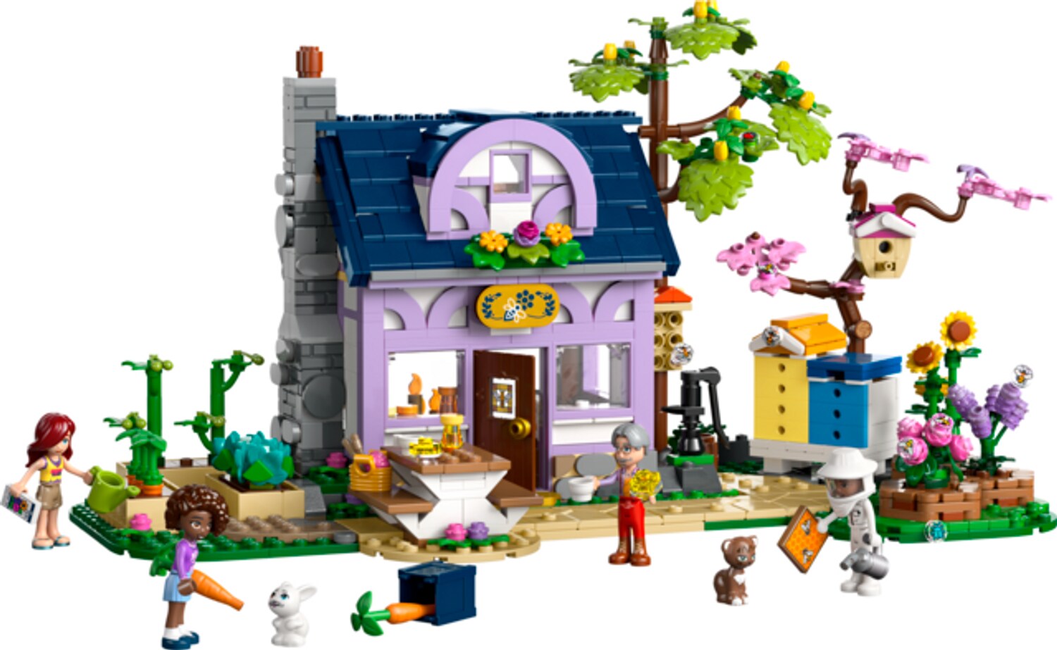 LEGO® Friends Haus und Blumengarten der Imker