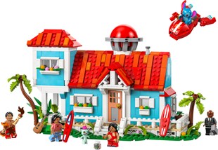 LEGO® Disney™ Das Strandhaus aus „Lilo und Stitch“ 