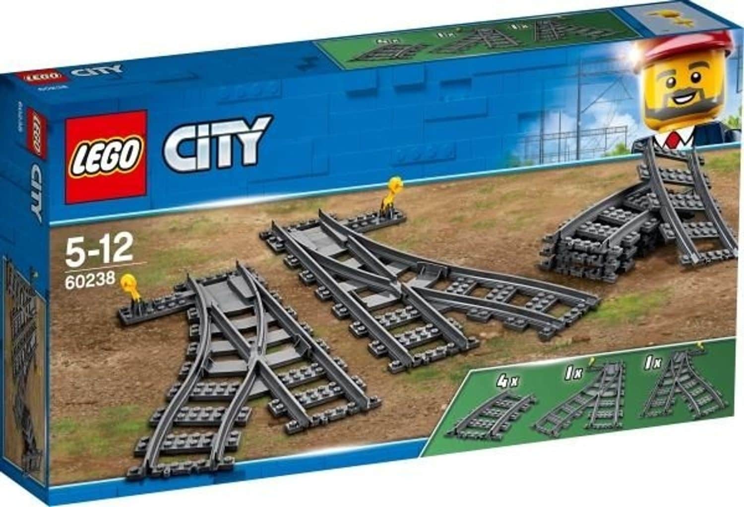 LEGO&reg; City Weichen 