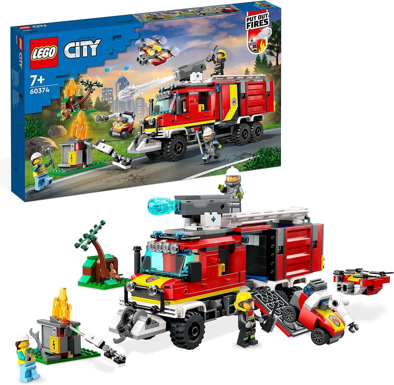 LEGO&reg; City Einsatzleitwagen der Feuerwehr 