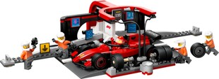 LEGO® City F1® Boxenstopp mit Boxencrew und Ferrari Flitzer 