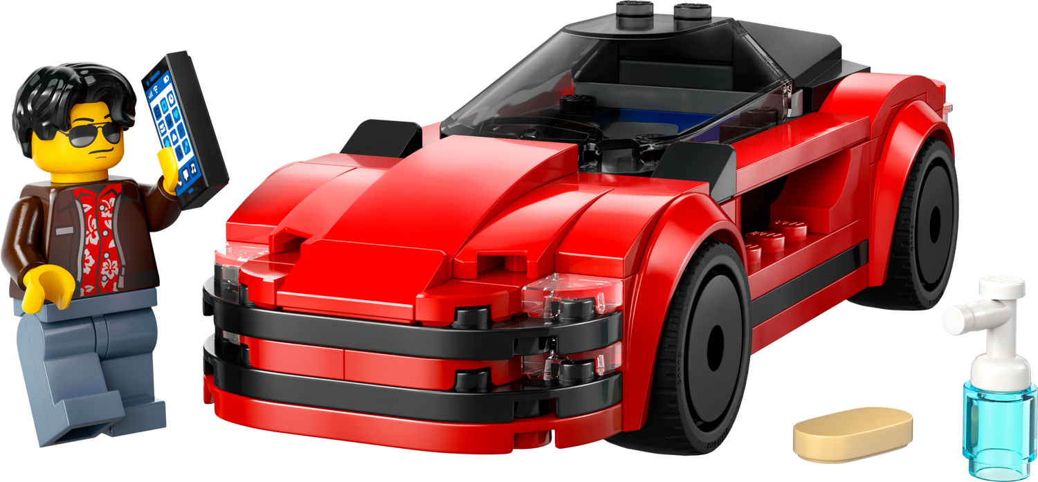 LEGO&reg; City Roter Sportwagen 