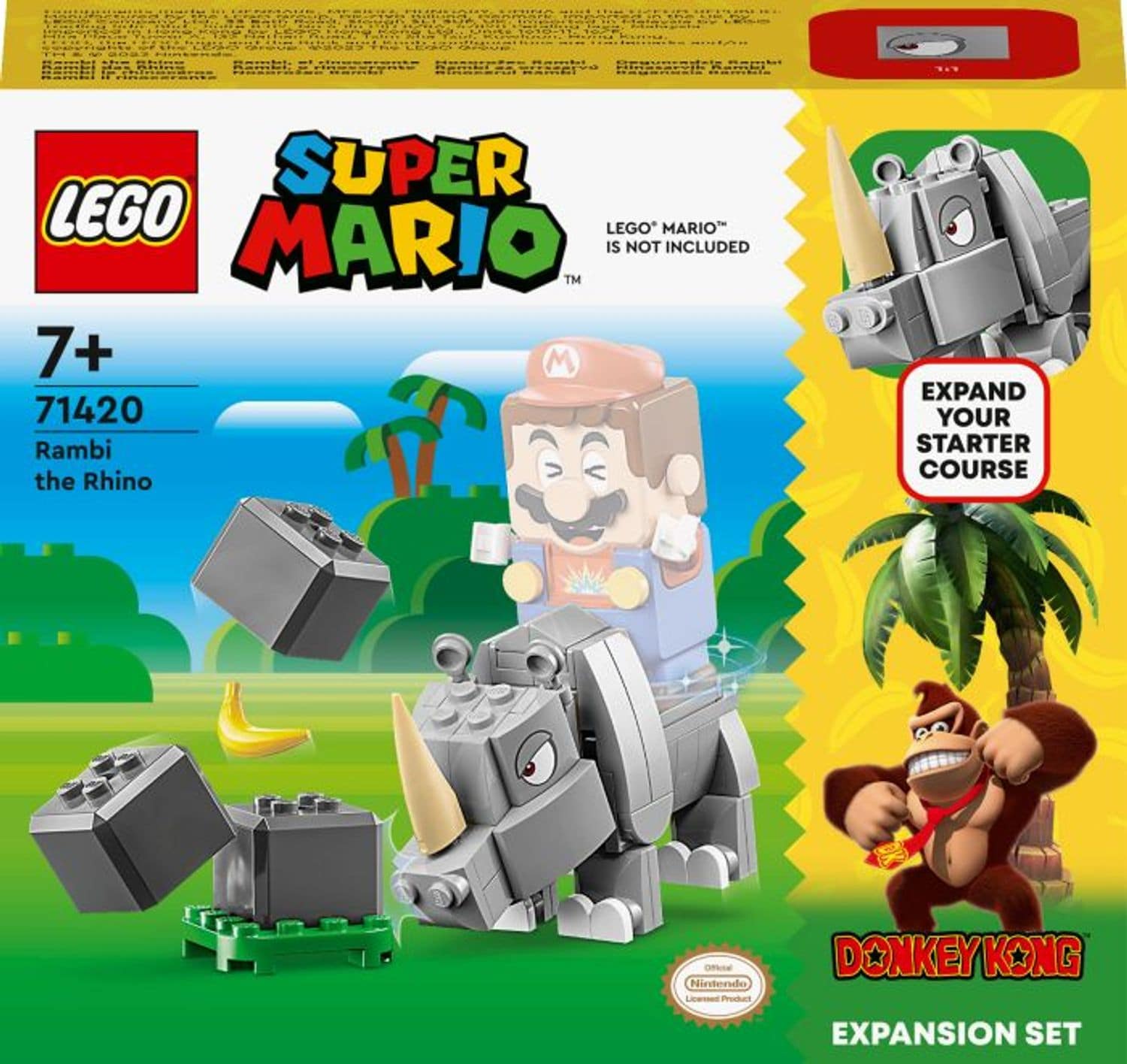 LEGO&reg; Super Mario&trade; Rambi das Rhino &ndash; Erweiterungsset 