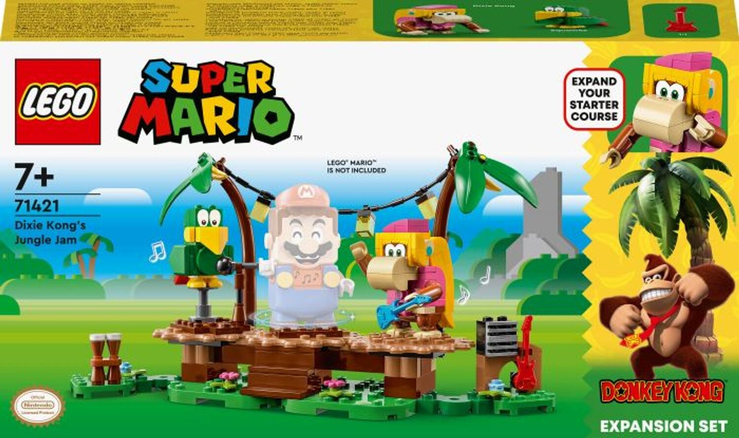 LEGO® Super Mario™ Dixie Kongs Dschungel-Jam – Erweiterungsset