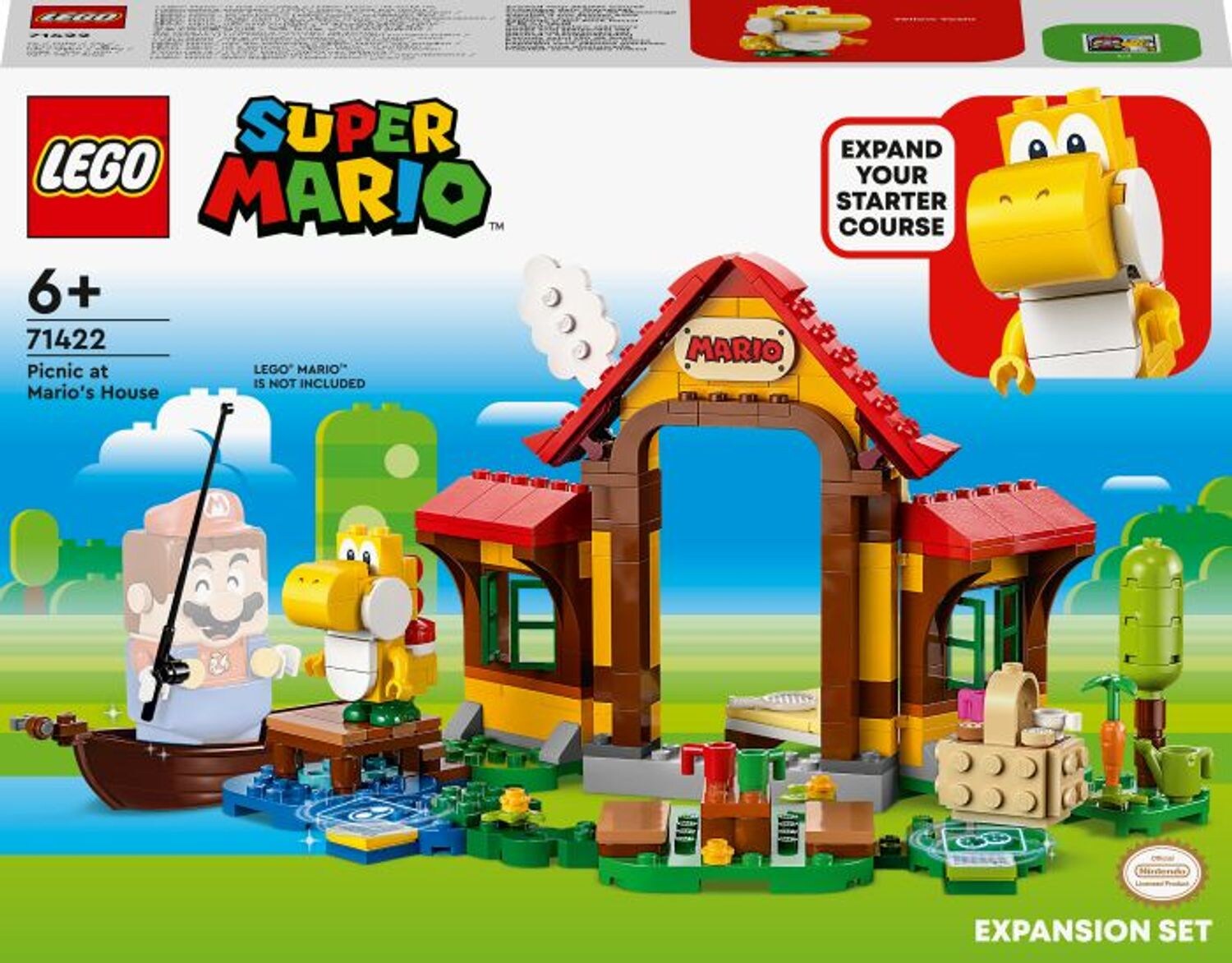 LEGO® Super Mario™ Picknick bei Mario – Erweiterungsset