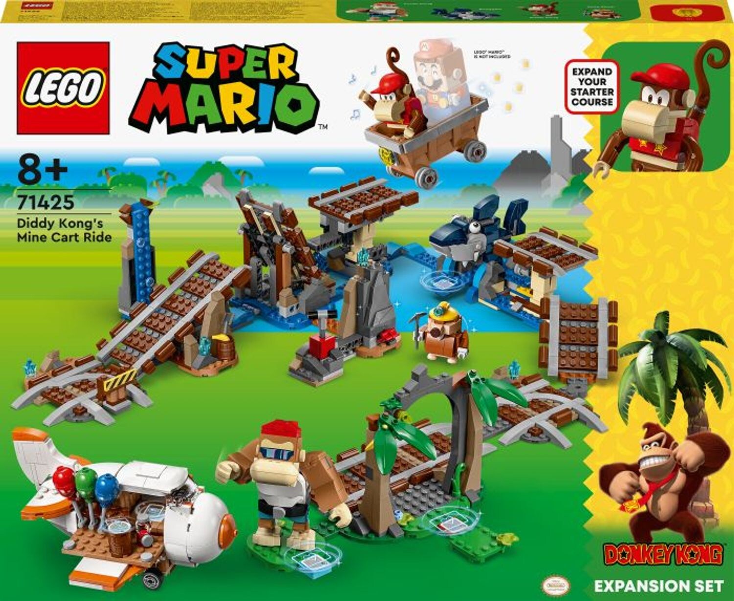 LEGO® Super Mario™ Diddy Kongs Lorenritt – Erweiterungsset