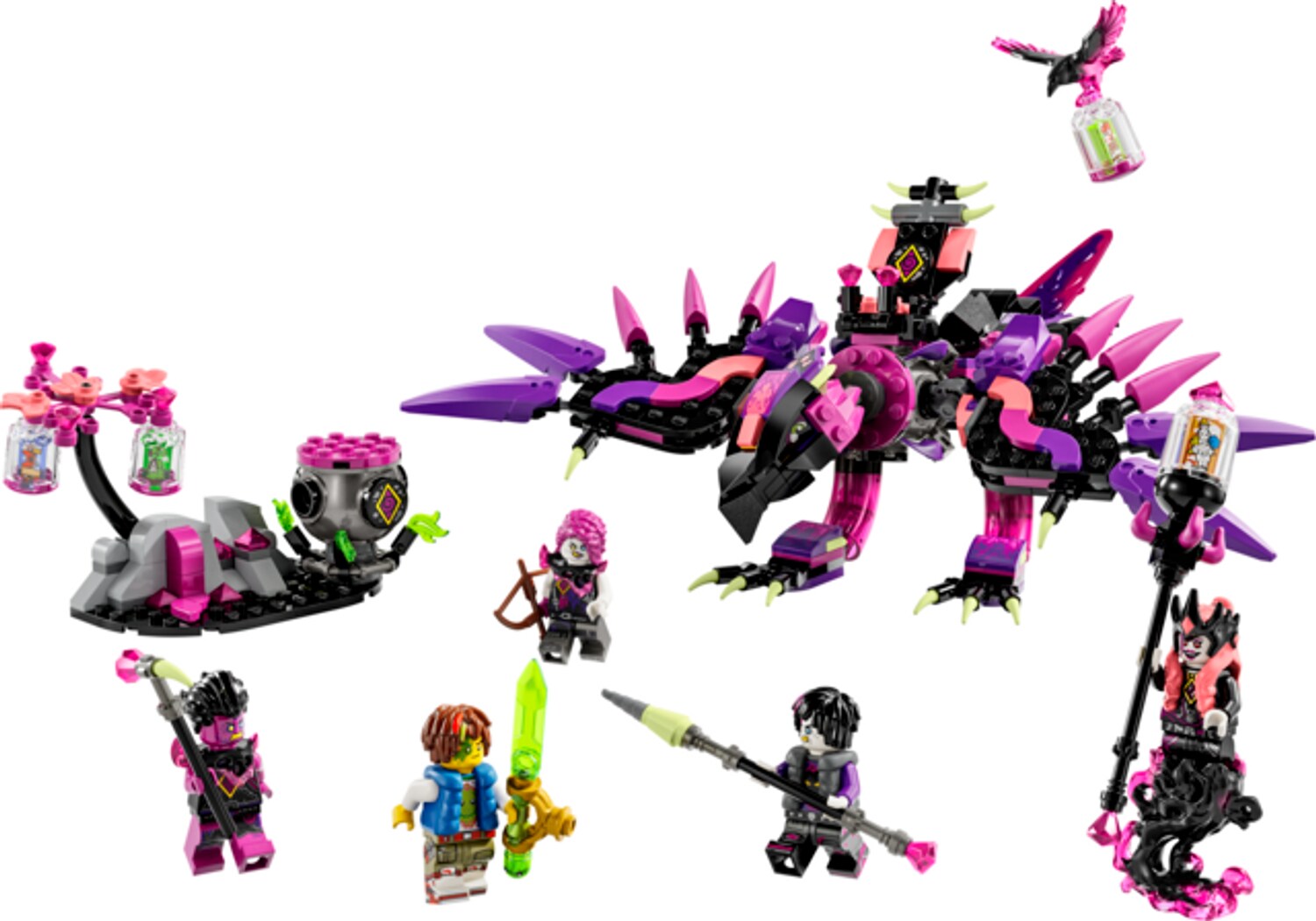 LEGO® DREAMZzz™ Die Albtraumkreaturen der Nimmerhexe