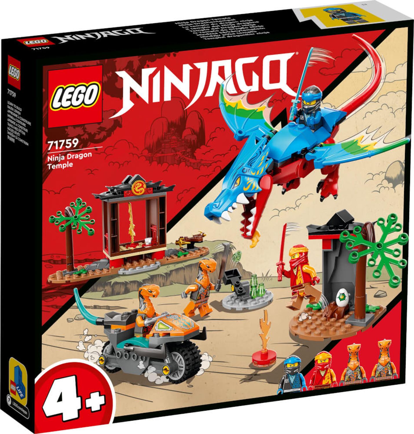 LEGO&reg; NINJAGO&reg; Drachentempel 