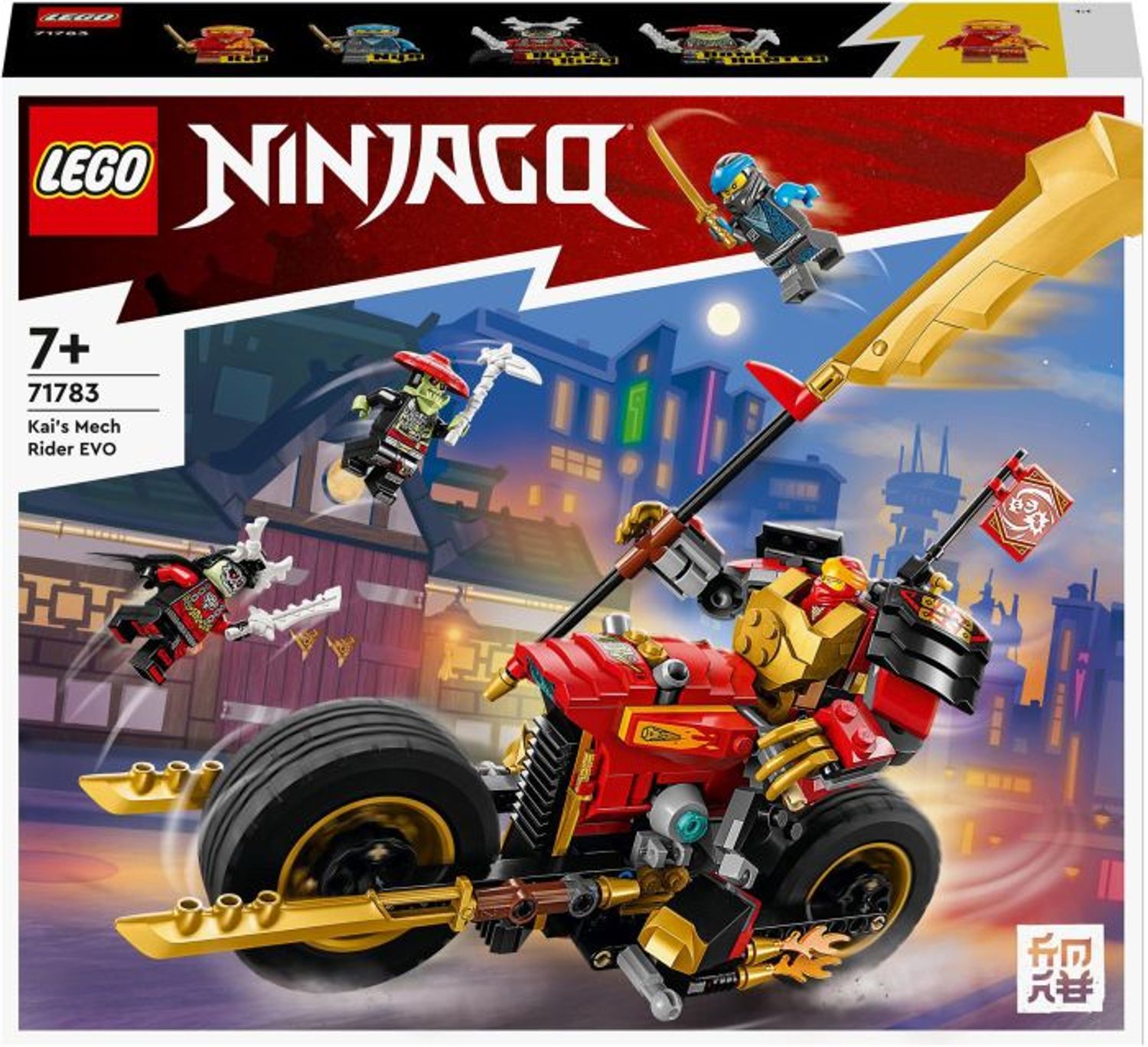 LEGO&reg; NINJAGO&reg; Kais&nbsp;Mech-Bike EVO 