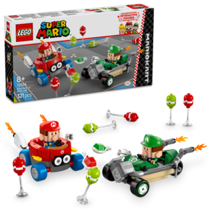 LEGO® Super Mario™ Mario Kart™ – Baby Mario vs. Baby Luigi 