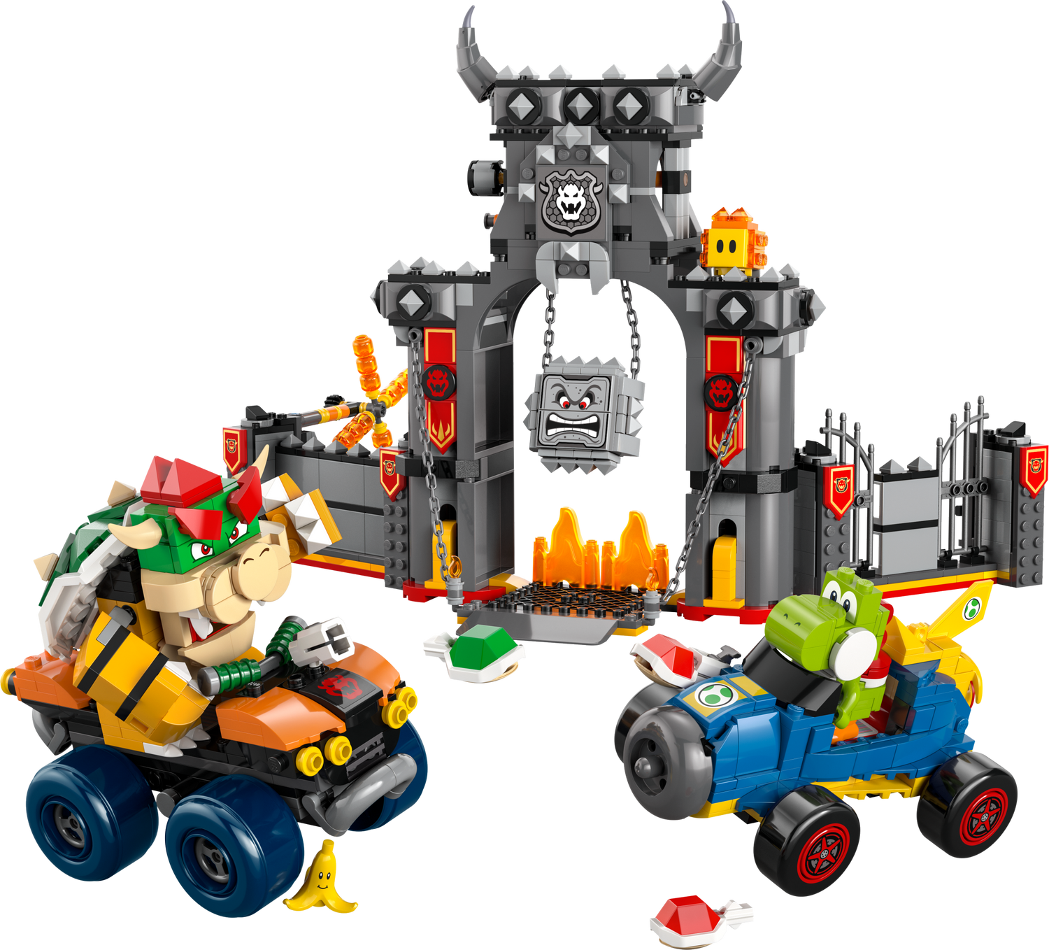 LEGO&reg; Super Mario&trade; Mario Kart&trade; &ndash; Bowsers Festung 