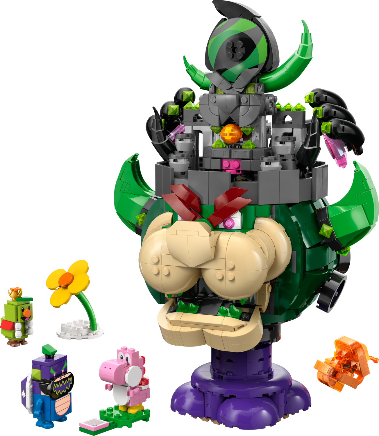 LEGO&reg; Super Mario&trade; Prinz Florian & Schloss-Bowser 