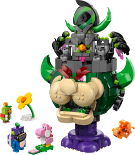 LEGO® Super Mario™ Prinz Florian & Schloss-Bowser 