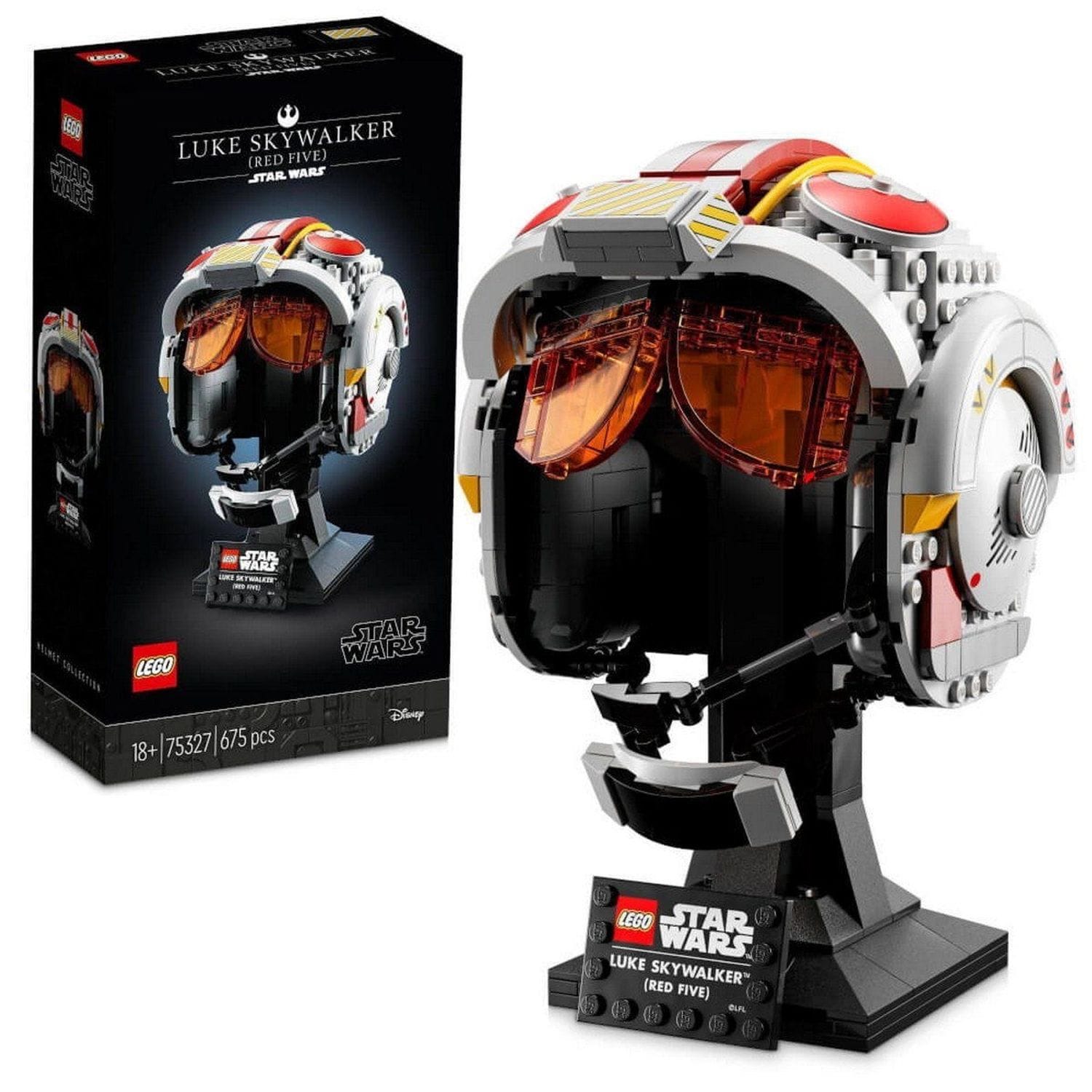 LEGO&reg; Star Wars&trade; Helm von Luke Skywalker&trade; (Rot F&uuml;nf) 