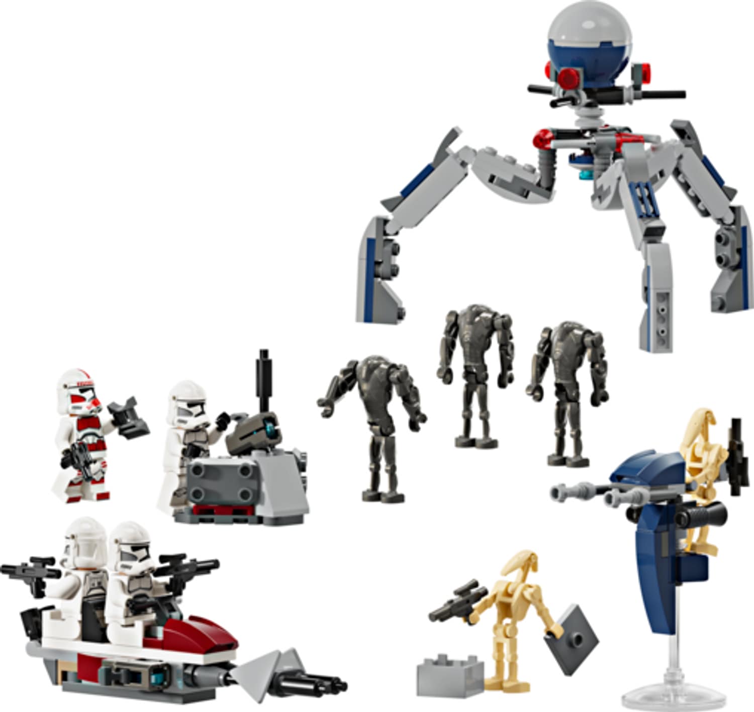 LEGO&reg; Star Wars&trade; Clone Trooper&trade; & Battle Droid&trade; Battle Pack 