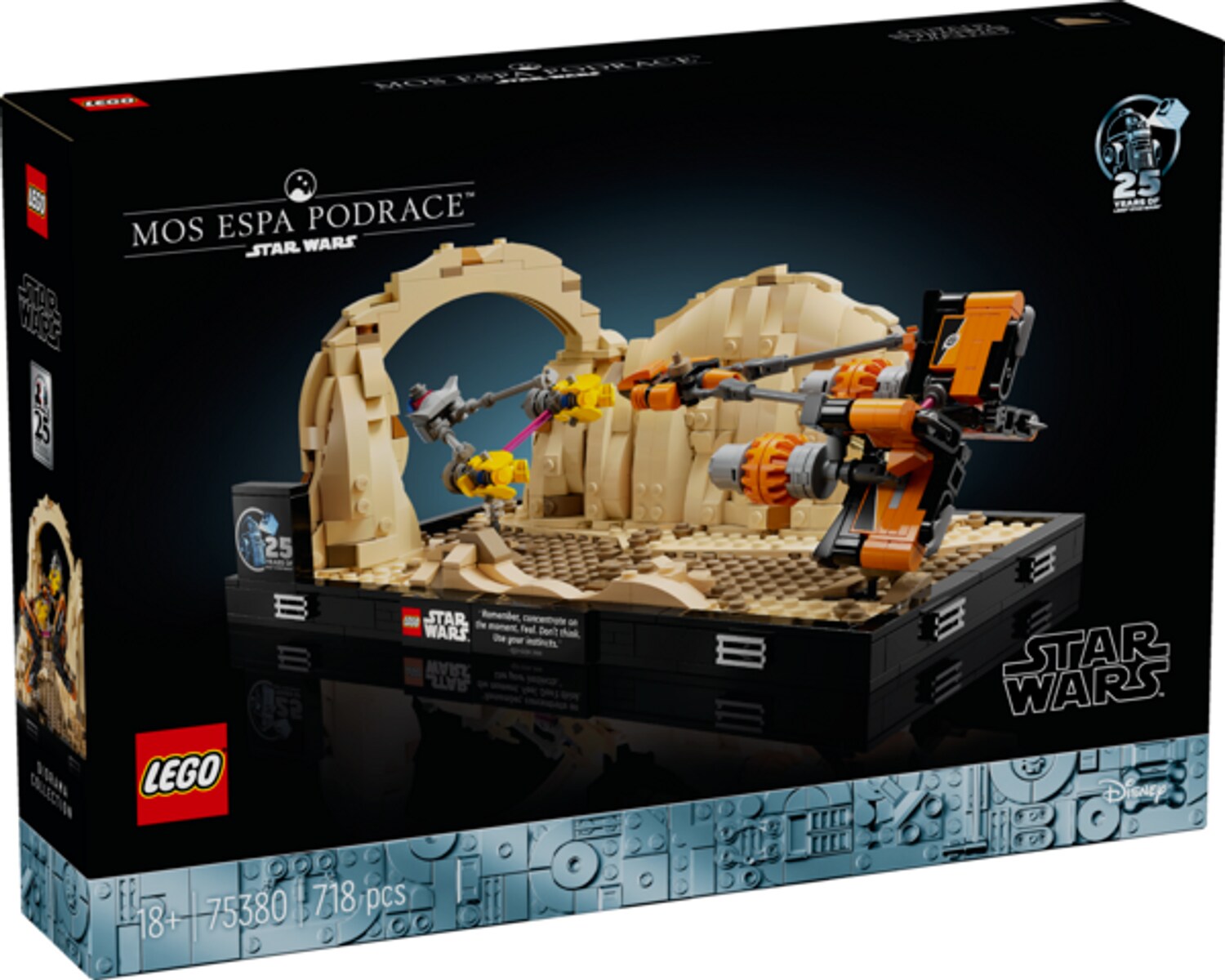 LEGO® Star Wars™ Podrennen in Mos Espa Diorama