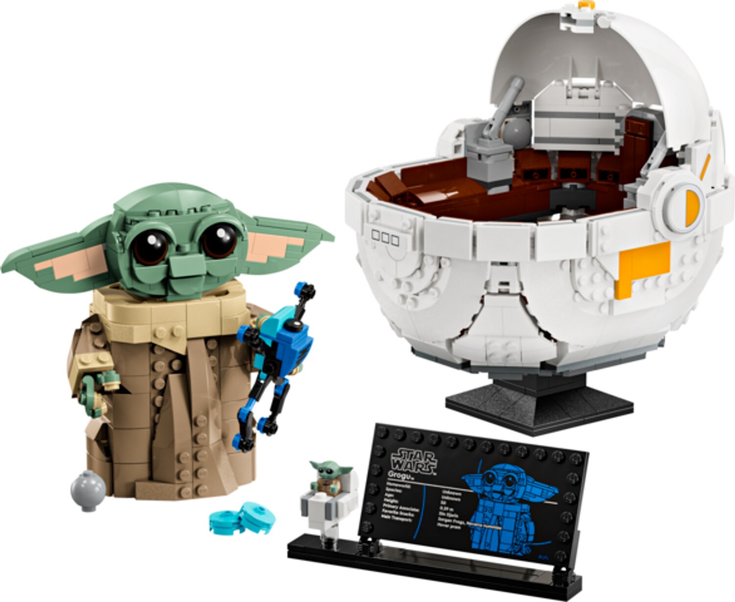 LEGO® Grogu? in seiner Repulsorwiege