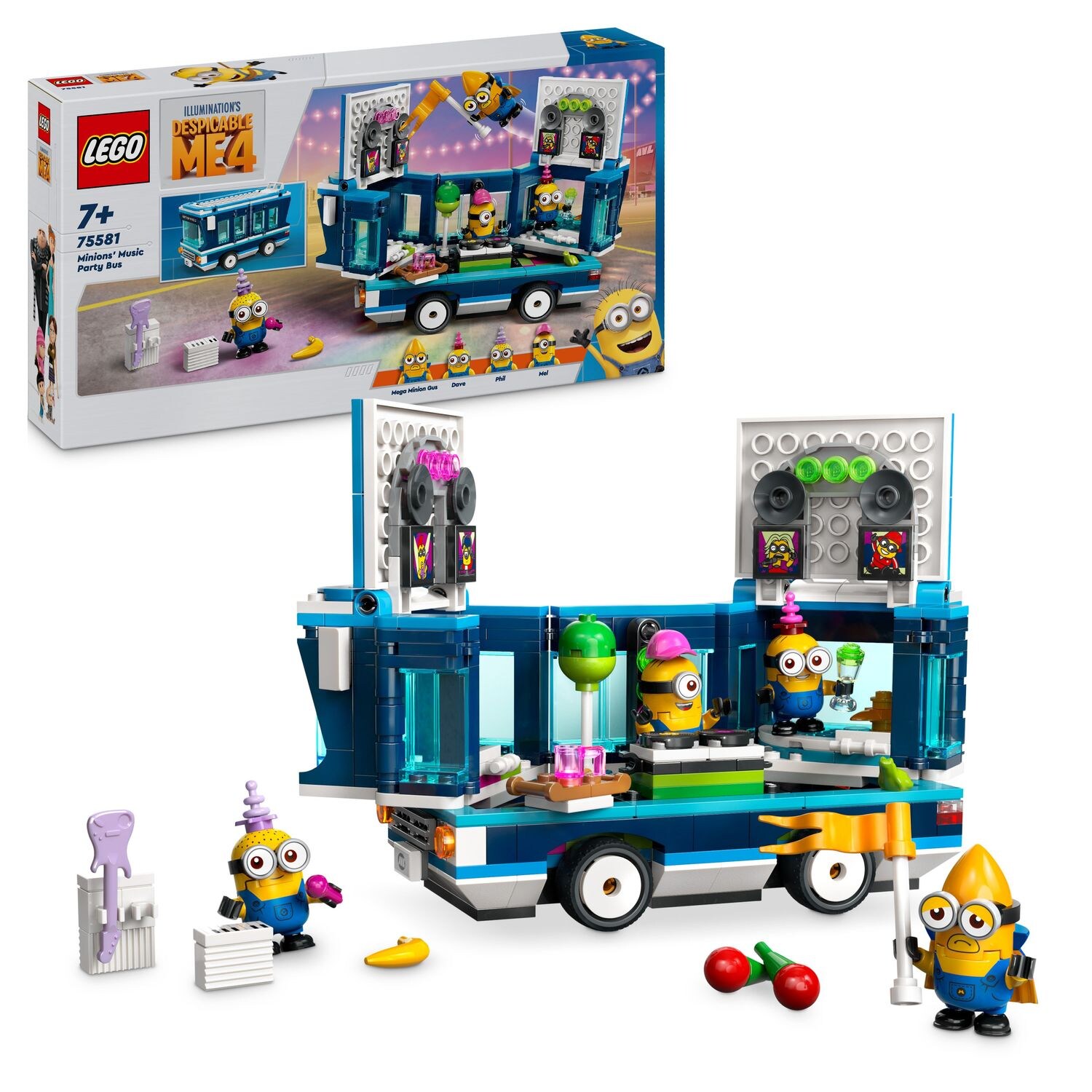 LEGO® Minions Minions und der Party Bus