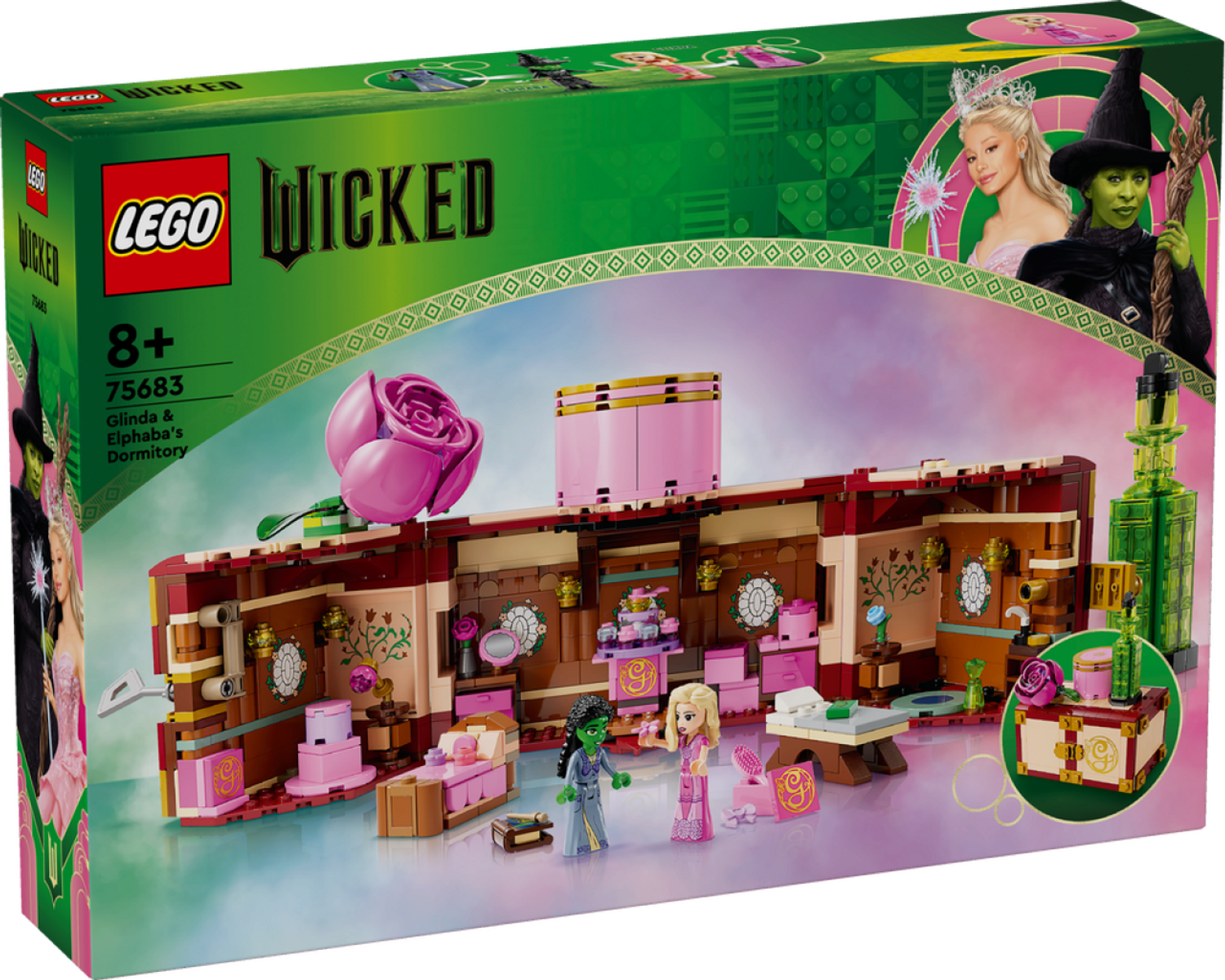 LEGO&reg; Wicked Glindas und Elphabas Schlafsaal 