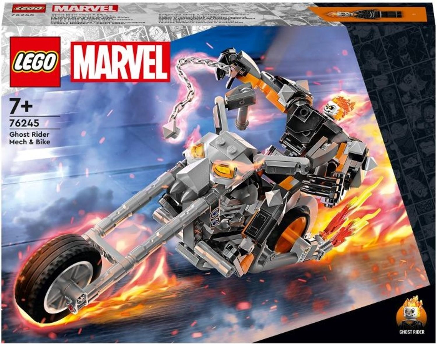 LEGO&reg; Super Heroes Ghost Rider mit Mech & Bike 